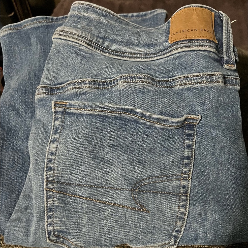 American Eagle Outfitters Light Blue Denim Jeans